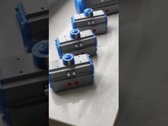 aluminum alloy double action and spring return pneumatic  actuator for valves