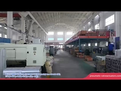 High quality aluminum alloy double action and spring return pneumatic  actuator for valves